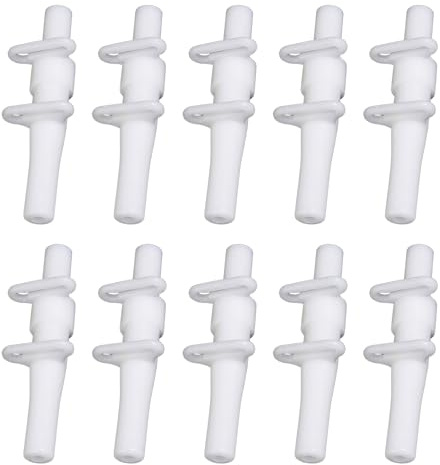 MURYE Zelt-Gelenkbeschläge, Fiberglas-Stangenhülse, Vordächer, Markisen, Rohr für schnelle Einrichtung, Camping, leichte Zeltverbinder, 10 Stück