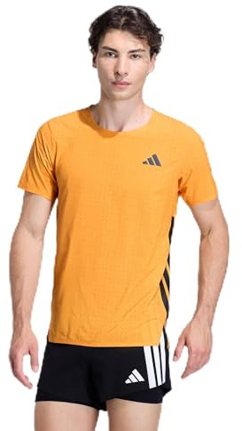 adidas Herren Adizero Running T-Shirt, orange, XL