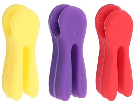 Silikon-Topfclip, Hasenförmiger Küchenspatel und Löffelhalter, 3er-Pack rutschfeste multifunktionale Löffelablage, hitzebeständige Theken-Kochzubehör