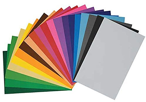 INNSPIRO Set 20 láminas Surtido Colores 20x30cm. Material Muy Utilizado para Manualidades y decoración, Multicolor, Goma Eva 2mm