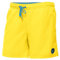 Ladeheid Bañador Hombre Natación Secado Rápido con Forro Interior de Malla, Pantalón Corto Deportivo con Bolsillos, Cintura Elástica y Cordón LA40-128 (Amarillo, 5XL)