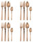 Mikasa Copper 16 Piece Cutlery Set, Boxed