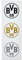 Borussia Dortmund BVB-Aufkleber (3er-Set) one size