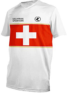 UGLY FROG Mode Kurzarm Mountain Bike Jersey Motocross Jersey Downhill Trikot Enduro Cross Motorrad MTB Shirt Herren SJFL01M