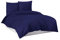 Mixibaby Bettwäsche Bettgarnitur Bettbezug 100% Baumwolle 135x200 155x220 200x220 200x200, Farbe:Dunkelblau, Größe:200 x 220 cm