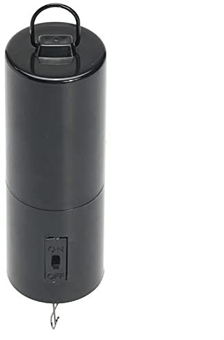 L-Yune, 1 stück 14x4x4cm lastlager 2kg schwarzer Spiegel Kugel Motor Spin Batterie betriebene drehende drehmotoren für Disco Party Hochzeit