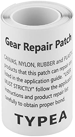 Hileyu Tent Repair Kit 7.5cmx150cm Invisible Tent Repair Tape Waterproof Tenacious Tape Patch Puncture Repair Kit Airbed Clear Airbed Repair Kit Puncture Repair Patches for Tents Awnings Gazebo Kayak