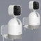 PUUUCI Wall Mount for Blink Mini Pan-Tilt Camera - Blink Mini Pan-Tilt Camera Transparent Acrylic Wall Mount Bracket/Holder for Home/Apartment/Office Indoor (2-Pack)