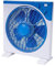 Nataluna Ventilatore da Tavolo Quadro 30cm 45W AZ, Come da Foto