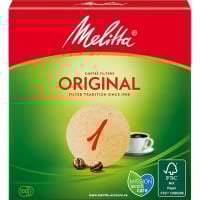 Generisch 500x Melitta Original Rundfilter Grösse 1 Filtertüten/Kaffeefilter Naturbraun (Melitta Gr 1 Rundfilter, 500 Filter)