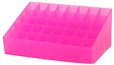 CIYODO 40er Karton 4 Reihen Lippenstifthalter Aufbewahrungsbox Für Schmuck Lippenstifthalter Etui Make-up Veranstalter Und Lagerung Lipgloss-Organizer Schreibtisch Kosmetikregal