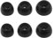 LT Easiyl 6 Stück Memory Foam Ohrhörer Kompatibel mit JBL Live Pro 2 TWS Kopfhörern Memory Foam Ohrhörer Ersatz Ohrenschützer Ohrstöpsel Schwarz