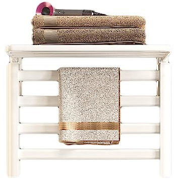 Toallero Con Calefacción, Calentador De Toallas De 80 W, Radiador De 4 Barras, Toallero Eléctrico Con Termostato, Radiador Pequeño, Radiador Eléctrico Para Toallas De 55 * 40 Cm, Radiadores De Baño C