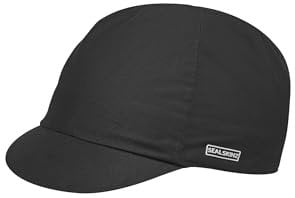 SEALSKINZ Unisex Trunch Waterproof All Weather Cycle Cap Verschluss, Schwarz, L-XL EU
