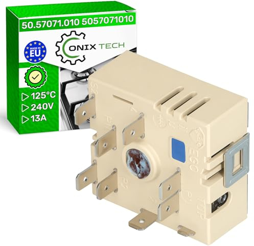 ONIX TECH Power Regulator for Burner of Electric Hob 13A 240V with the Original Code 50.57071.010 for EGO 315078824/2 3150788242 for AEG for Electrolux - MADE IN EUROPE - Warranty 5 Years