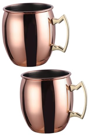 Cabilock 2 Piezas 304 taza para beber copas de martini vasos de bebida vaso de martini whisky tazas vasos de té helado mula de coctel tazas taza de bebida copa de coctel taza de coctel
