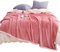 Gemütliche Warmwell-Decken, Winter, doppelt verdickt, weich, flauschig, dick, Reisedecken für Couch, Sofa, Bett, Heimdekoration, Vierjahresüberwürfe (Rosa, 180 x 200 cm)