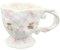 Cute Ceramic Coffee Mug with Cartoon Bear Pink Bow Mugs, 14 oz Novelty Unique Teacup for Milk Mocha Latte Cappuccino, Handmade Novelty Mugs for Office & Home, Gift for Women and Girls