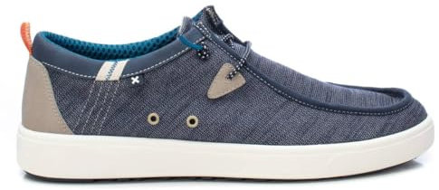 XTI - Zapatilla Hombre Navy - Calzado Cómodo y Versátil - Moda Casual - Modelo 14404703 (Talla 43)