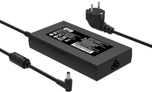 QYD 180W Laptop Ladekabel für MSI Katana GF66 GF76 Pulse GL66 GL76 WF66 WF76 A17-180p4b 957-15621P-104 Gaming Laptop Ladegerät Netzteil AC Adapter