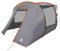 vidaXL Autozelt Grau und Orange Wasserdicht, Zelt, Zelt Kofferraum, Campingzelt Auto, Zelt Auto, Campingzelt, Heckzelt, Gartenzelt, Wanderzelt