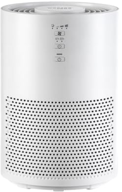 IRIS USA WOOZOO - Purificador de aire para alergias en el hogar, caspa en dormitorios, filtro HEPA H13 3 en 1 que elimina hasta el 99.97% de las partículas, contaminantes de humo de pelo de mascotas,