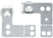 SPARES2GO Left Right Fixing Bracket Kit for Neff S12 S14 S15 S41 S51 S52 Series Integrated Dishwasher