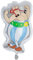 Obelix Folienballon XXL 49,5 x 81 cm Ballon-Party Asterix und Obelix Party-Zubehör Deko Geburtstag Ballon-Deko Party-Zubehör
