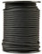 SNURO Cuerda de nailon (6 mm, 50 m, negro) – Paracord de poliamida trenzado resistente, resistente al desgaste y sólido, carga de rotura de 622 kg