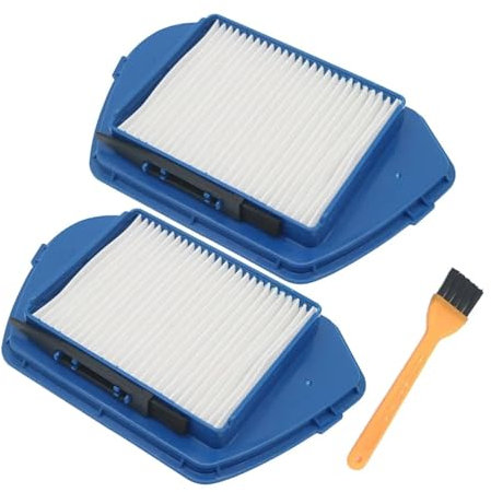 KEBLIN Kit di Accessori for aspirapolvere Parti Filtri Antipolvere Hepa for Rowenta Ro53 Compacteo Ergo Cyclone-zr005501 Ergo Zyklon ZR005501(2pcs)