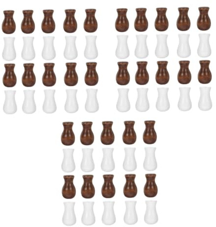 Gatuida 3 Ensembles Charms pour Cordon De Rideau Boutons De Tirage pour Stores Et Réparations Accessoires pour Rideaux Cordés Et Plafonniers 24 Pièces * 3