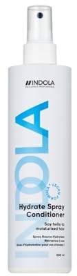 Indola Spray Acondicionador Hidratante 300ml | Sin aclarado, para una mayor hidratación y elasticidad