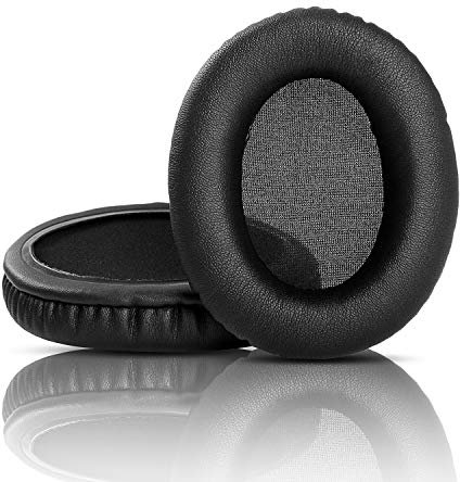YunYiYi Almohadillas de Espuma de Repuesto compatibles con Auriculares estéreo inalámbricos Sony PS3 CECHYA-0080 (Cuero)