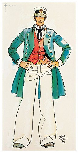 Artopweb TW18419 Pratt-Corto Maltese Dekorative Paneele, Holz, Multifarbiert, Maßnahmen: 50 x 100 cm