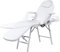 DREAMADE Kosmetikliege Massageliege Klappbar, Einstellbarer Massagebank Kosmetikstuhl, Kosmetikbank Kosmetikliege 187x77,5 cm, Massagetisch für Zuhause Salon Klinik, Weiß