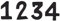 B2S BACK2SEASON Adventszahlen 1234 Kerzenpin schwarz Kerzenstecker 4 Stück Kranz Kerzendeko Advent 4er Set