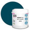 BOX DECO COULEURS Peinture murale acrylique aspect satin Aqua Déco - 2,5 L, Bleu Canard