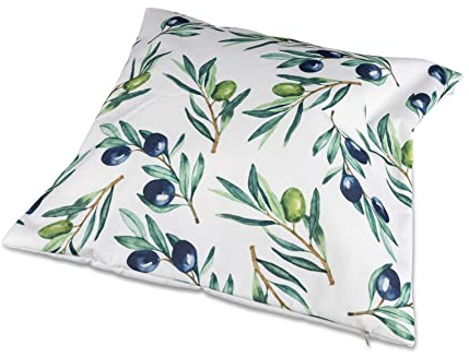 formano Kissen gefüllt 45 x 45 cm Olive wetterfest Sitzkissen Auflage Outdoor