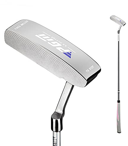 Golf Putter Damen Linkshänder Länge 34'' Ultraleichter Golfschläger für Lady Exercriser Golftrainingshilfen 34'' Schubstange