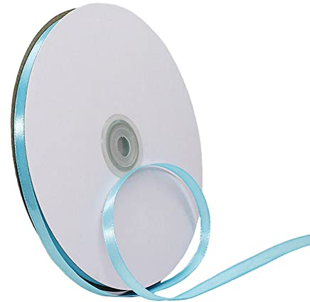 Cinta Blanco Bien 6mm, 91m Cinta de Satén Cinta Regalo Cinta Tela,Cinta de Lazo,Cinta de Globos,Cinta para Envolver Regalos,Navidad,Coche,Manualidades,Boda Cumpleaños Fiesta Decoración Cinta