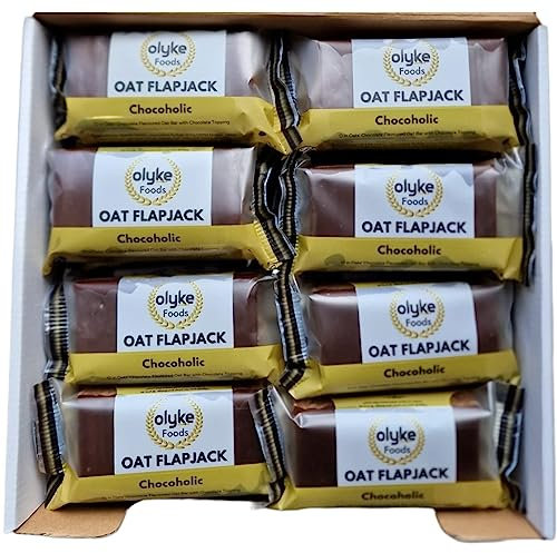 Olyke Chocoholic Oat Flapjacks 95g (Box of 24)