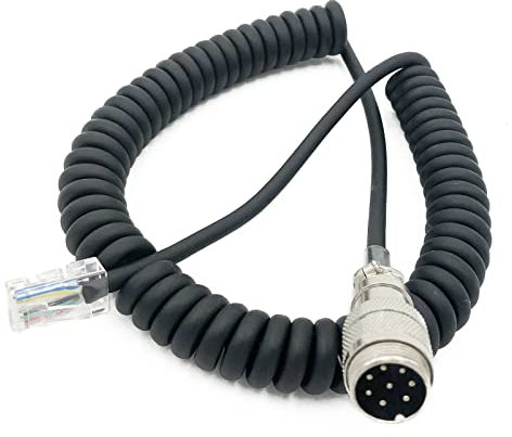 TECKEEN Câble adaptateur 8 broches vers micro RJ45 pour Yaesu FT-900 FT897D FT991 FT891