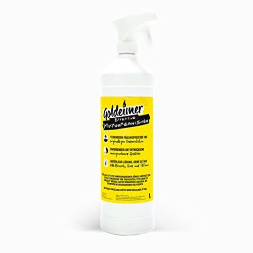 Goldeimer effektive Mikroorganismen EM - 1 Liter mit Sprühkopf