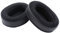 Limtula padiglioni auricolari per cuffie universali grandi, in memory foam, velluto e ecopelle, adatti per Brainwavz HM5 e molti altri modelli di cuffie over-ear grandi, nero