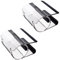 HAPPOW 2 soportes de clip de fijación para Dyson V7, V8, V10 y V11, accesorios transparentes para accesorios de aspiradora, práctica colocación de accesorios