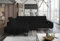 DomiMeble DomoHome Polsterecke L-Form Links Ecksofa mit Schlaffunktion Schlafsofa klein 3-Sitzer verstellbare Kopfstützen und Sitz, Stoff: Salvador 177x270x99 cm, Anthrazit