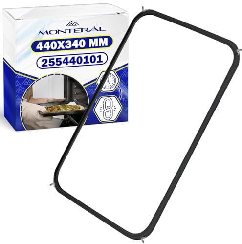 Gomma Guarnizione Forno con la Dimensione di 440x340 mm Ha il Codice Originale 255440101 per Beko per Arcelik - Garanzia di 10 Anni - MONTERAL