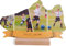 Marathon Geschenk personalisiert - Foto Geschenk Holzbild - Marathon Geschenke, Marathon Geburtstagsgeschenk, Joggen, Marathon Geschenke zum Geburtstag, Fotomosaik