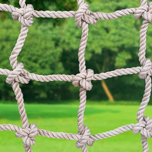 Outdoor Climbing Cargo Net Rope Ladder for Playground Treehouse Safety Net for Kids Play Climbing Decorative Protection Net 500 * 600cm