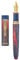 Asvine C2000 Stabilized Wood Fountain Pen #8 Medium Nib Blue Red Large Handcraft Pen with Converter Pen Box Collection Set